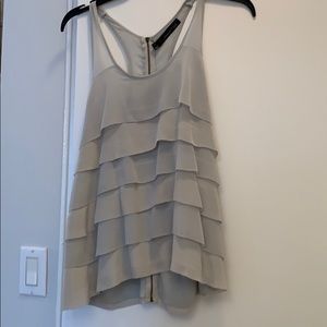 Patterson Kincaid ruffle top. Size XS